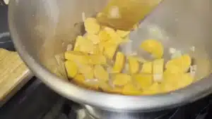 sautez la patate douce